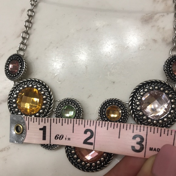 Stunning Premier Jewel-tone Necklace - Picture 3 of 4